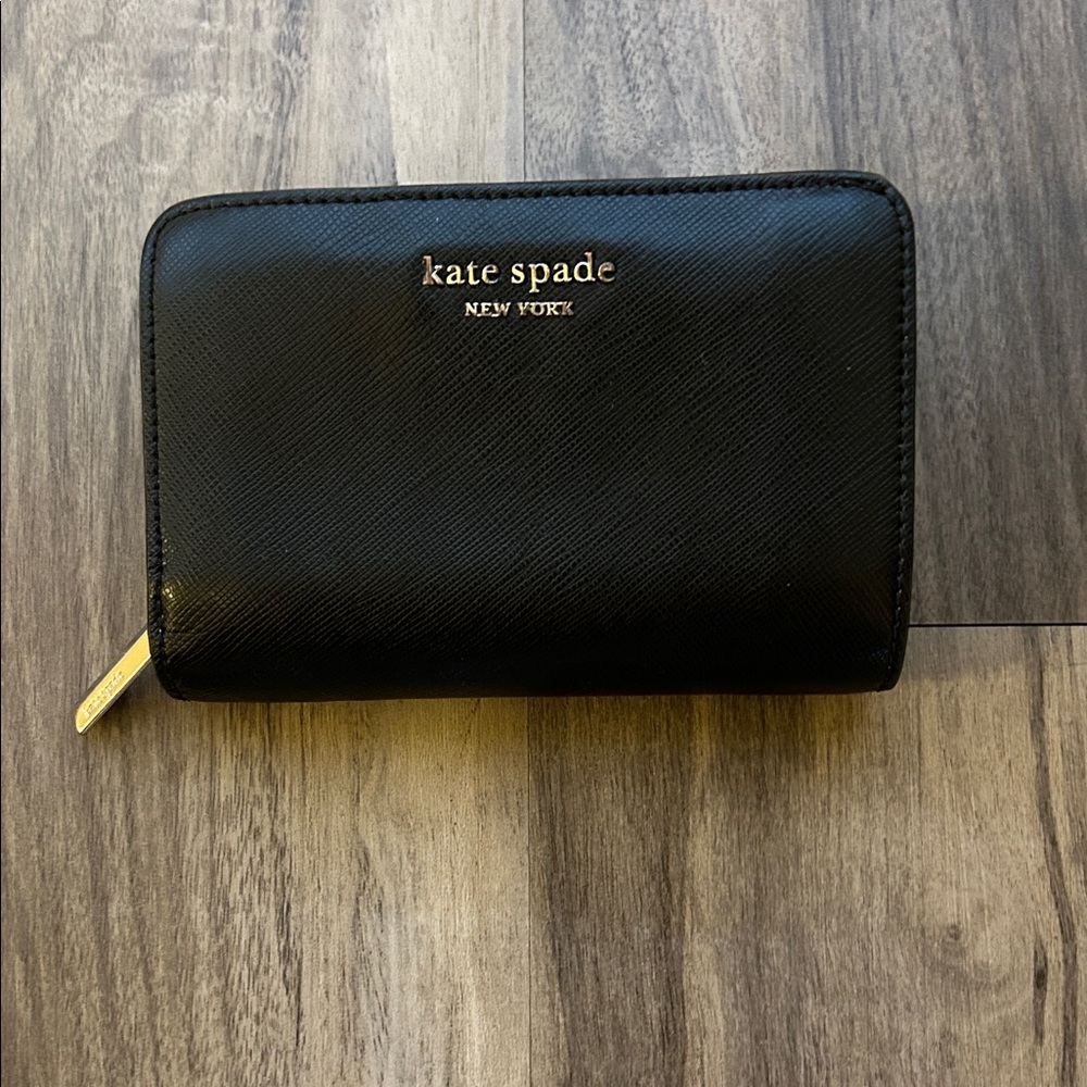 Kate Spade Black Leather Wallet